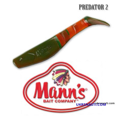 Виброхвост Manns Predator 2 ( упаковка 20 штук )